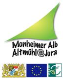 Logo der LAG MonheimerAlb-AltmuehlJura ... mit Foerderlogos
